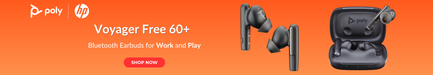 Poly Voyager 60 UC Bluetooth Earbuds