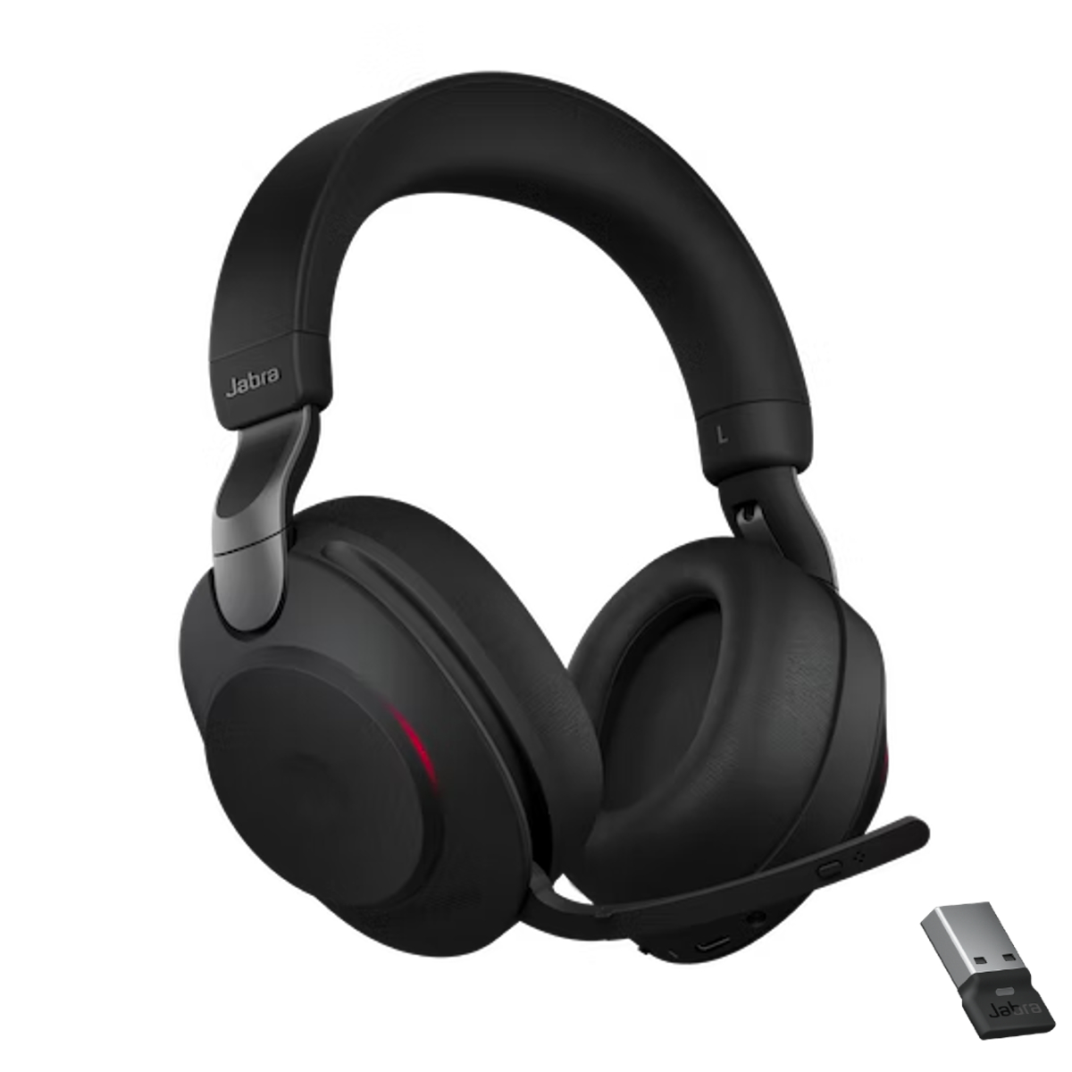85 USB-A Stereo Adapter Macondo Headset Bluetooth | With Link Jabra UC | Evolve2 Networks 380A |Black (28599-989-999)