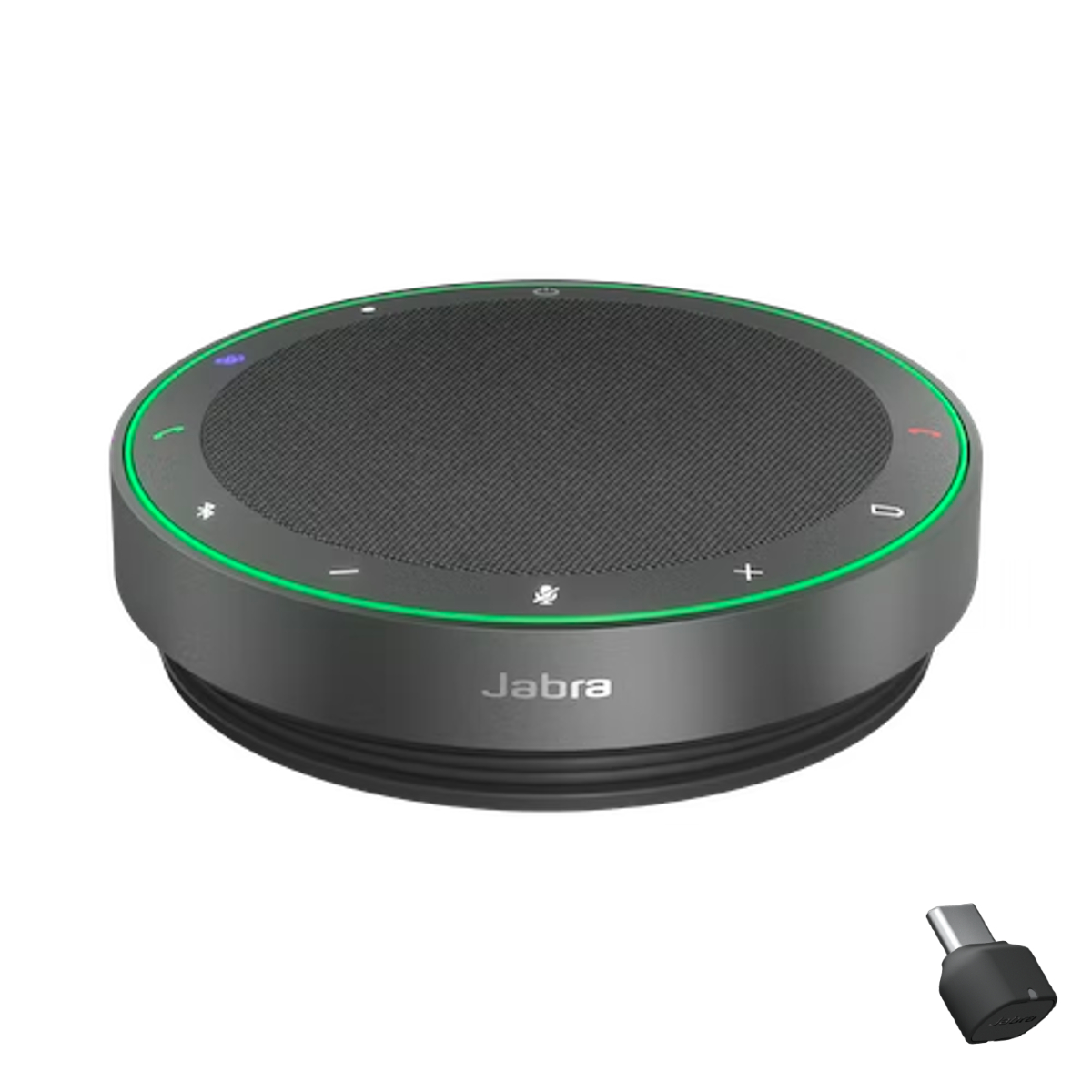 Jabra Speak2 75 Bluetooth USB Speakerphone With Link 380C USB-C Adapter | UC  (2775-429) | Macondo Networks